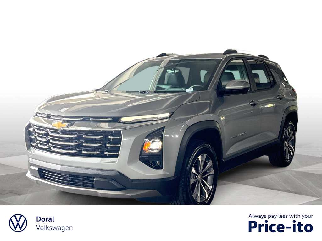 Sterling Gray Metallic 2025 Chevrolet Equinox SUV / Crossover Front-Wheel Drive Continuously Variable Transmission