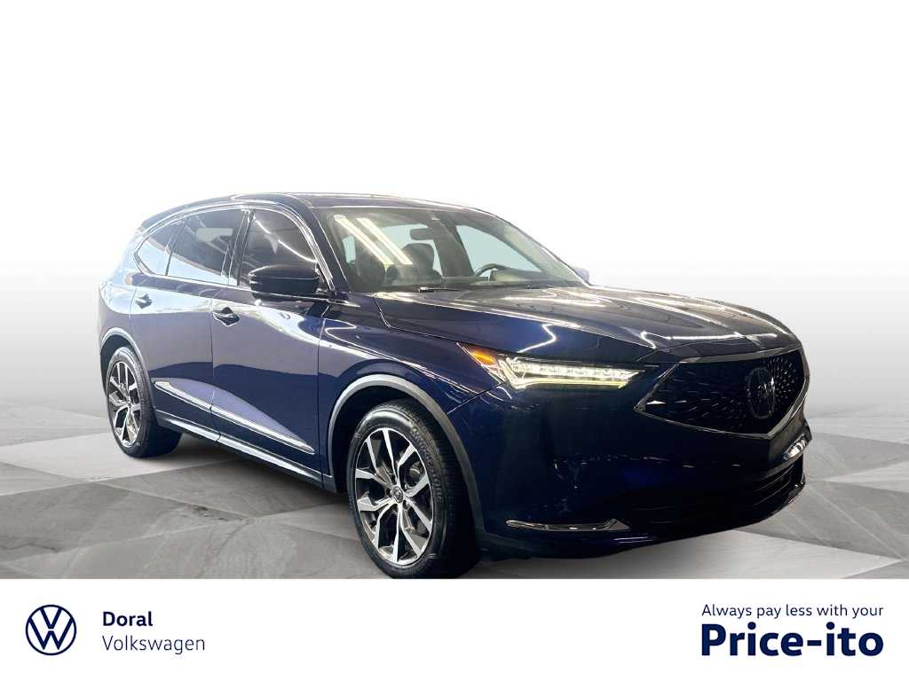 Fathom Blue Pearl 2024 Acura MDX SUV / Crossover Front-Wheel Drive Automatic