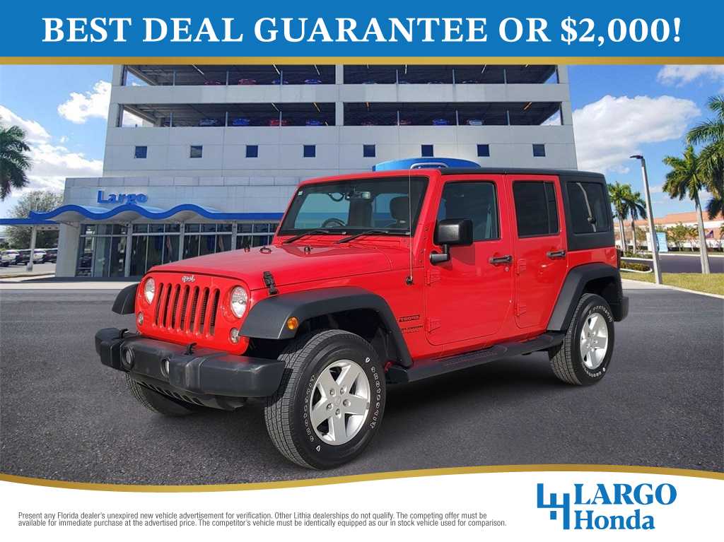 2018 Jeep Wrangler Unlimited Sport S