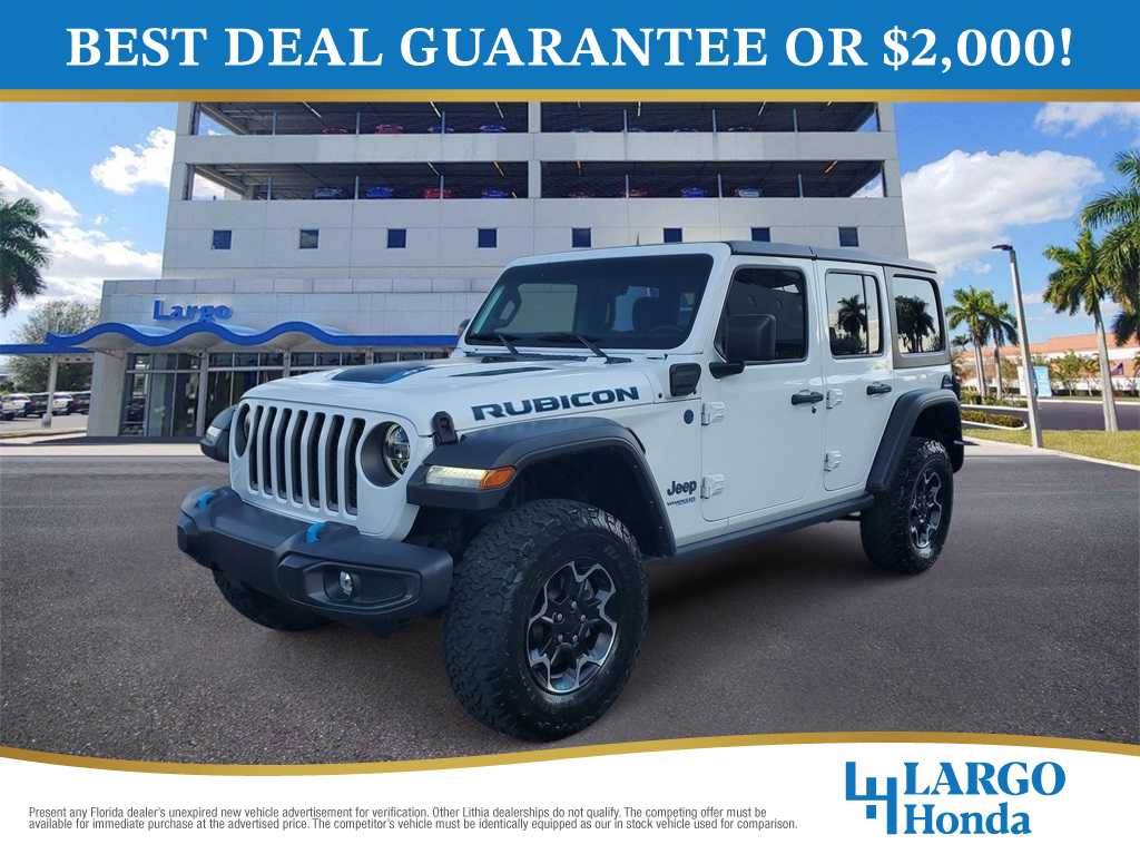 2021 Jeep Wrangler 4xe Unlimited Rubicon