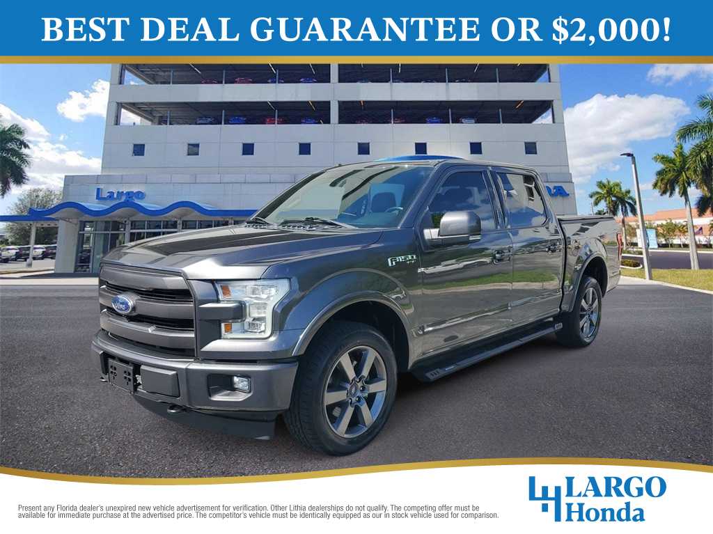 2017 Ford F-150 Lariat 4WD SuperCrew 5.5 Box