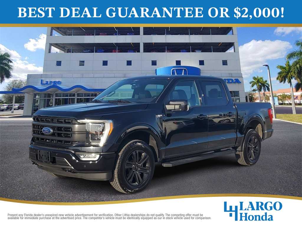 2022 Ford F-150 LARIAT 4WD SuperCrew 5.5 Box