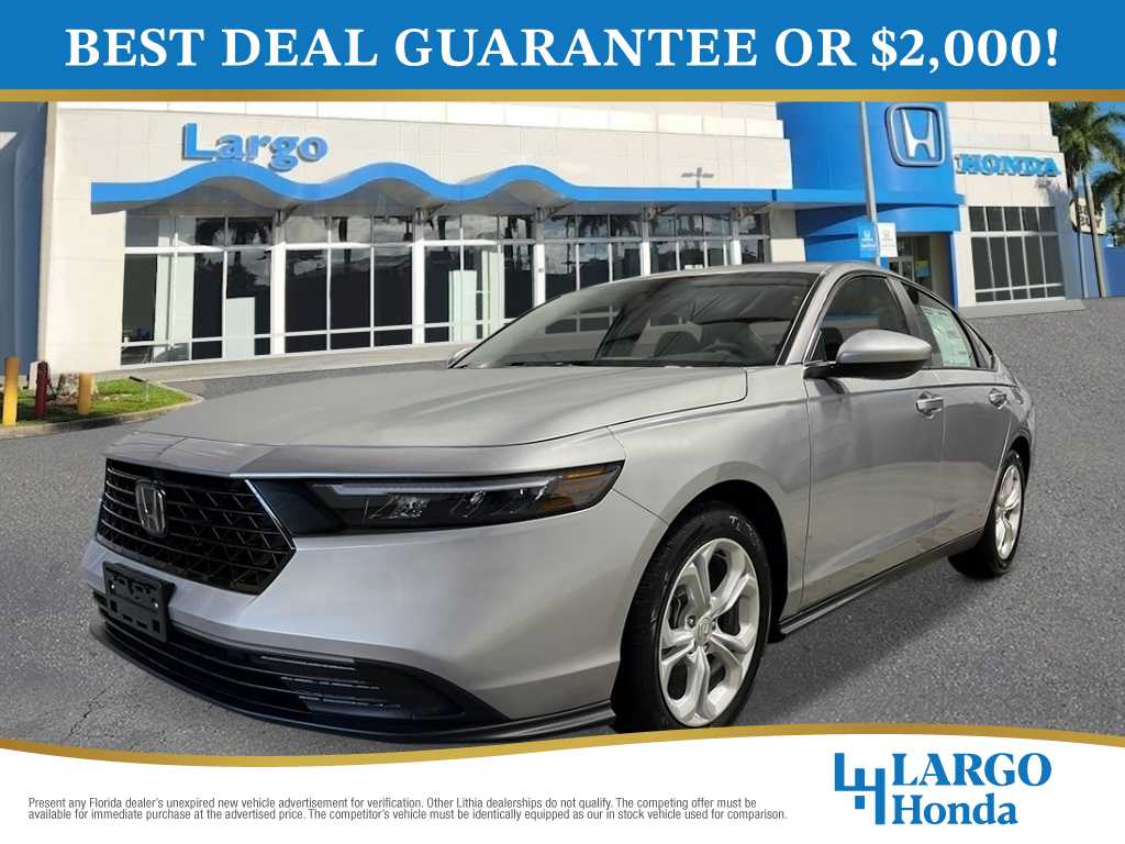 2025 Honda Accord Sedan LX