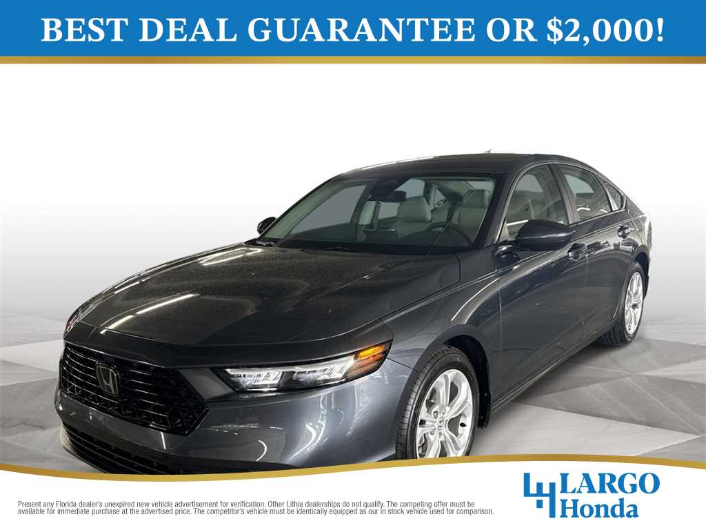 2025 Honda Accord Sedan LX