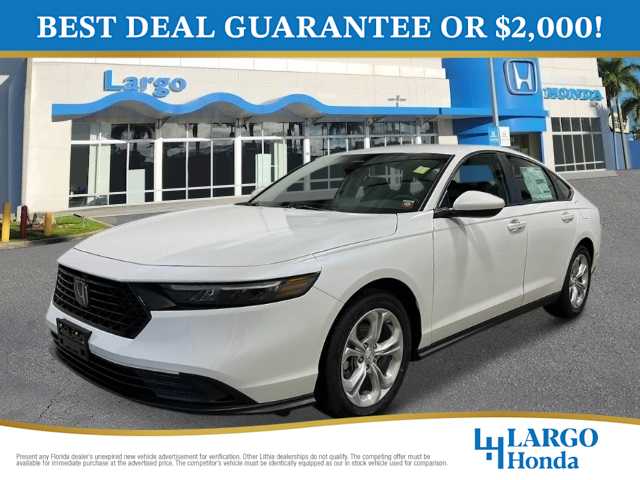 2025 Honda Accord Sedan LX