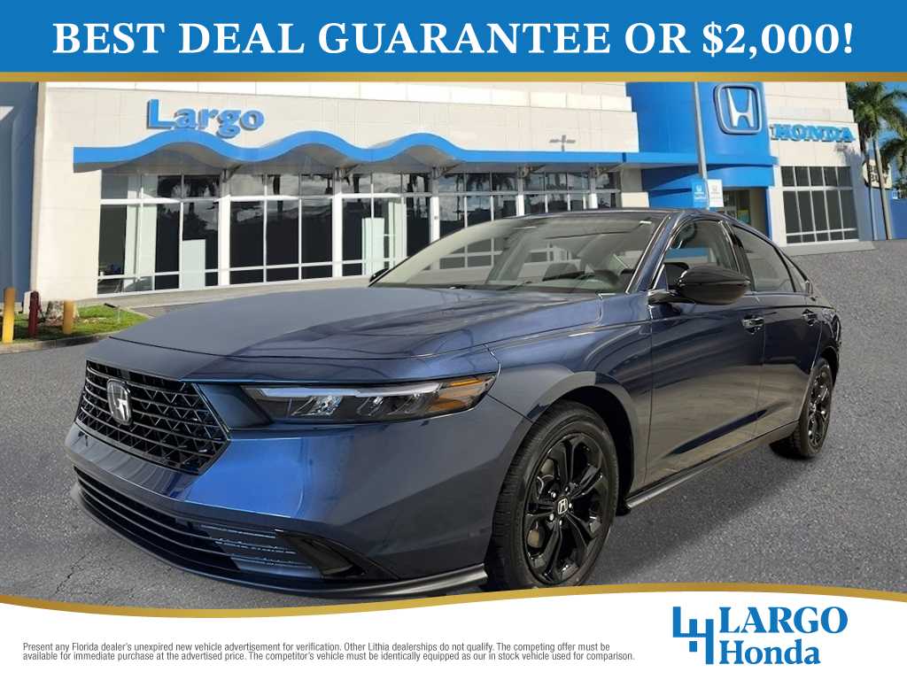 2025 Honda Accord Sedan SE