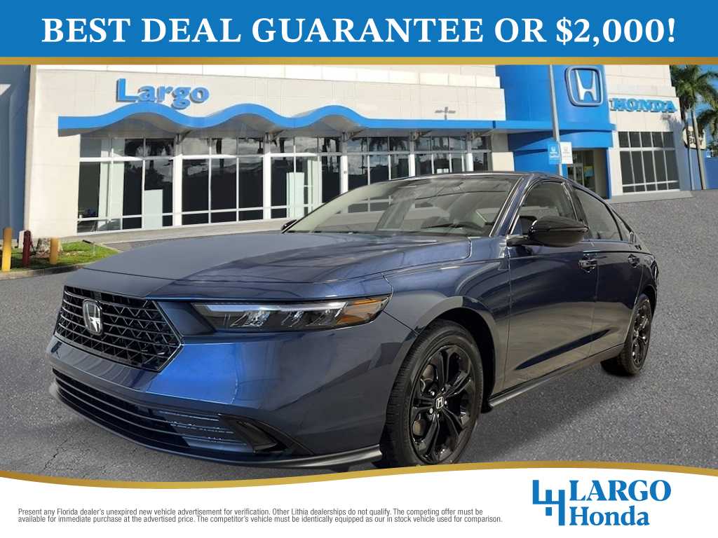 2025 Honda Accord Sedan SE
