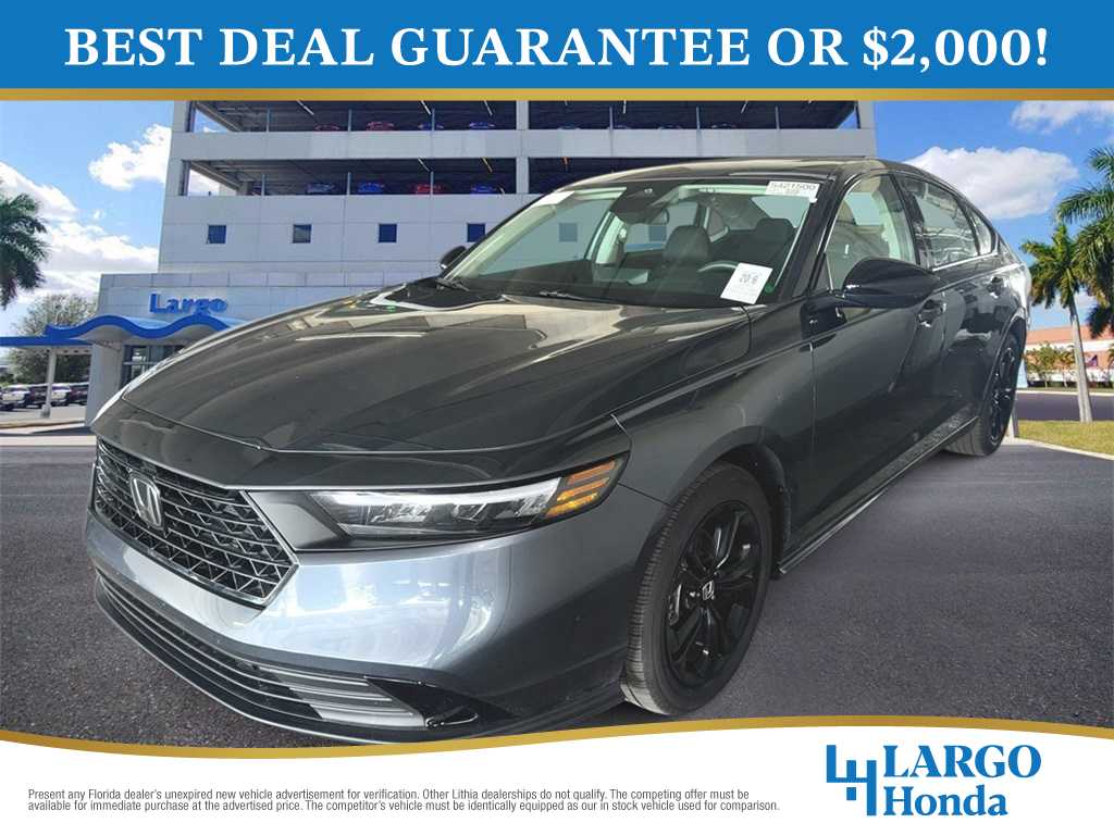 2025 Honda Accord Sedan SE
