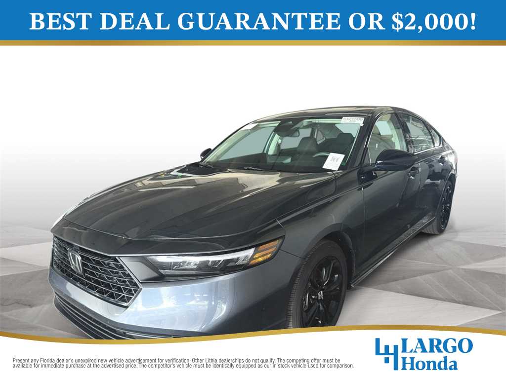 2025 Honda Accord Sedan SE