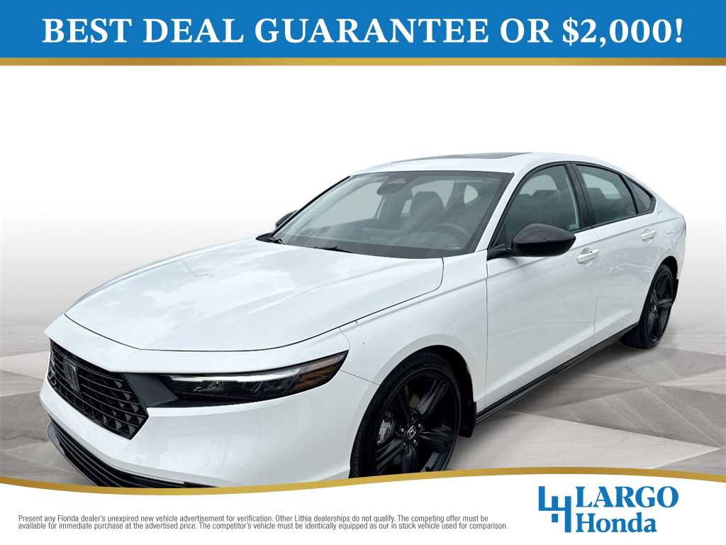 2025 Honda Accord Hybrid Sport-L