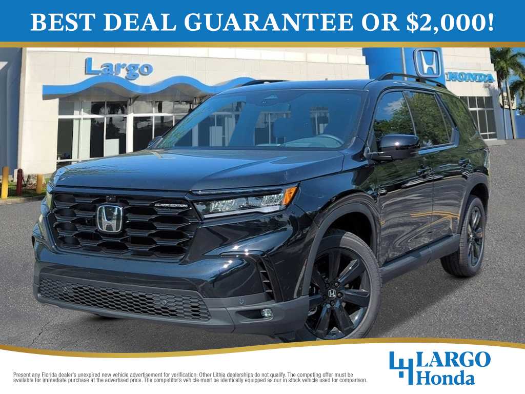 2025 Honda Pilot Black Edition