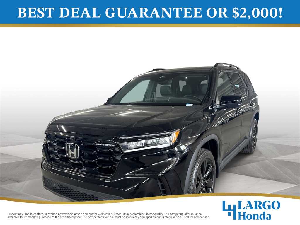 2025 Honda Pilot Black Edition