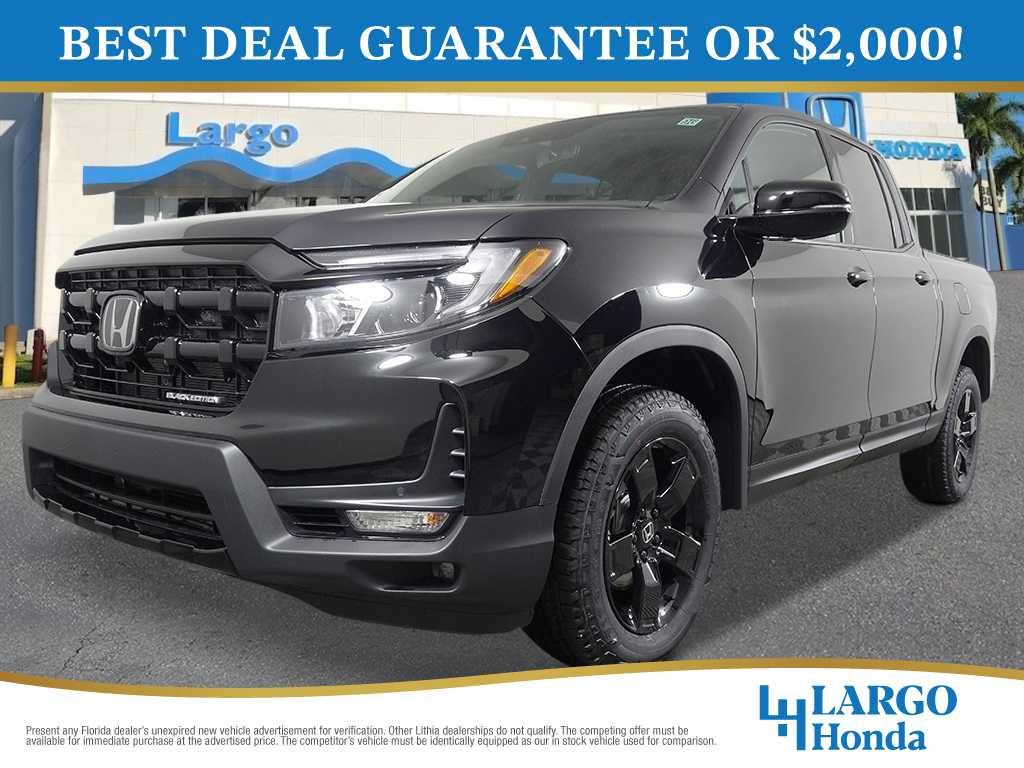 2025 Honda Ridgeline Black Edition