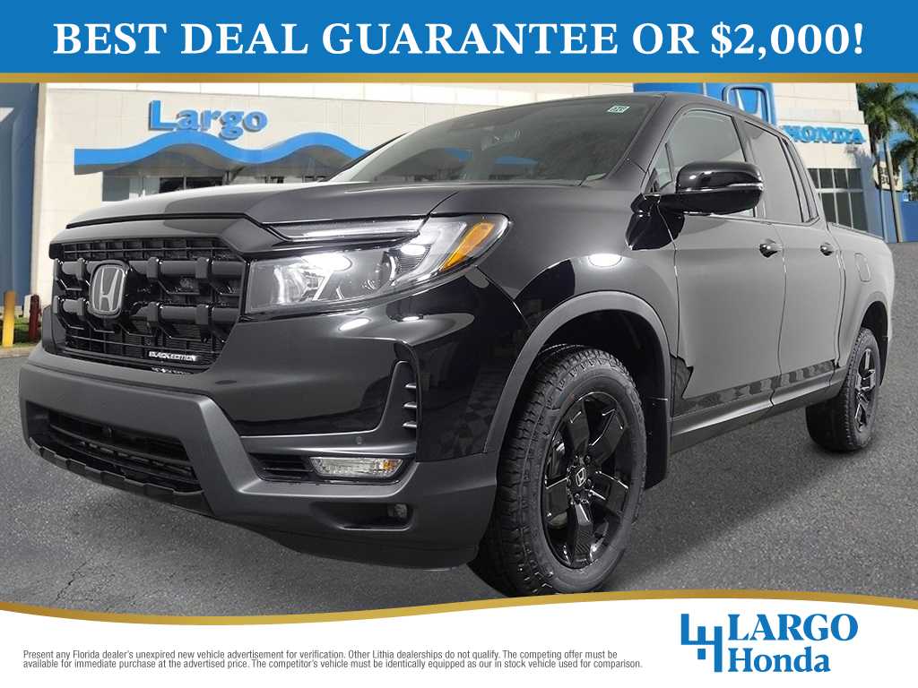 2025 Honda Ridgeline Black Edition