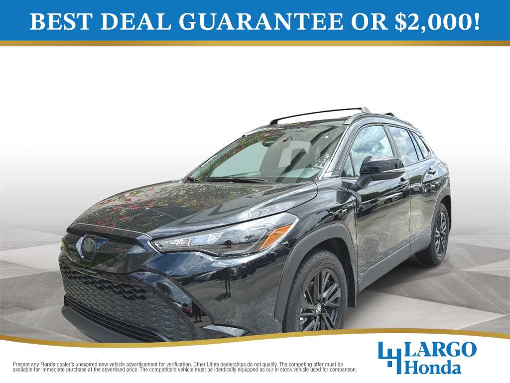 2025 Toyota Corolla Cross Hybrid Nightshade Edition