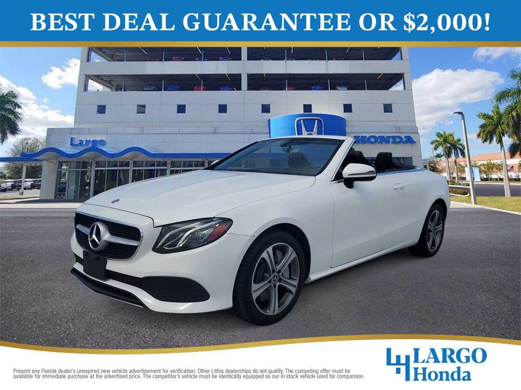 2018 Mercedes-Benz E-Class E 400