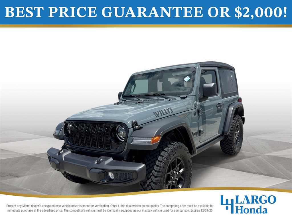 2025 Jeep Wrangler Willys