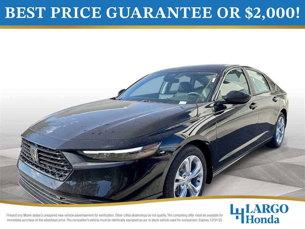 2025 Honda Accord Sedan LX