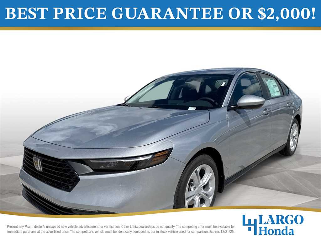 2025 Honda Accord Sedan LX