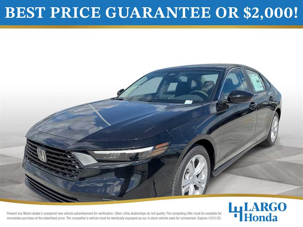 2025 Honda Accord Sedan LX