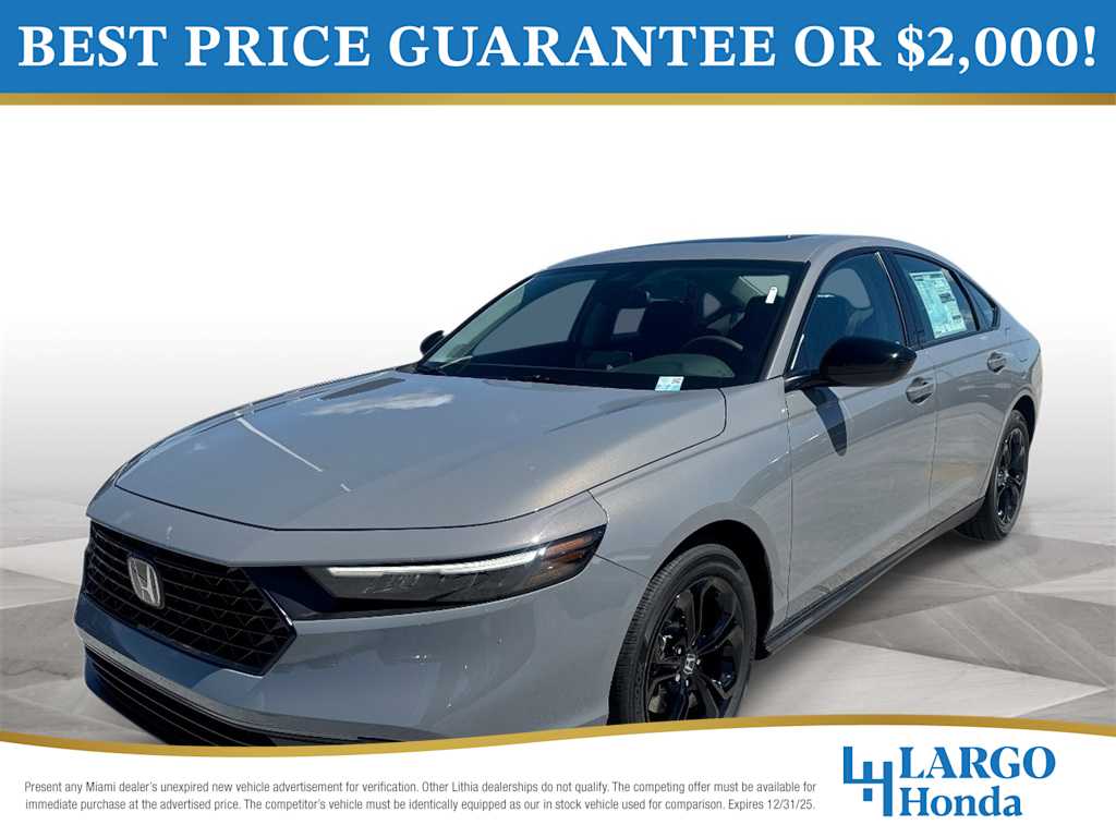 2025 Honda Accord Sedan SE