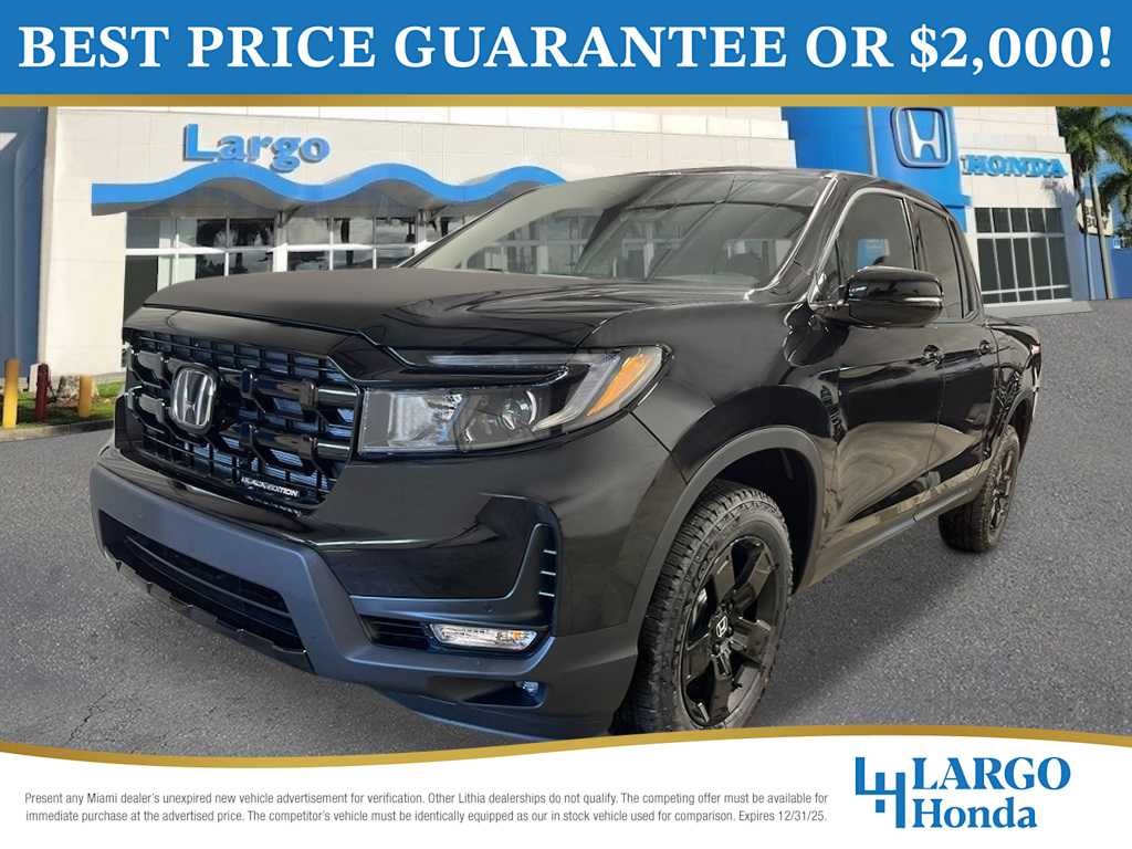 2025 Honda Ridgeline Black Edition