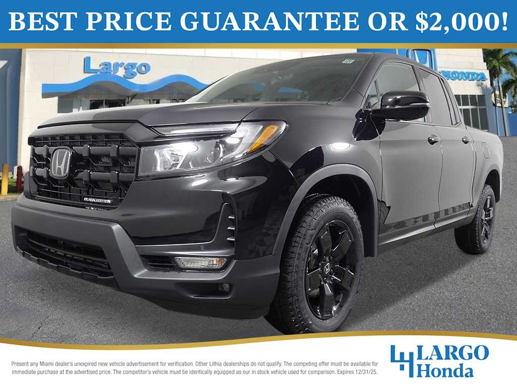 2025 Honda Ridgeline Black Edition