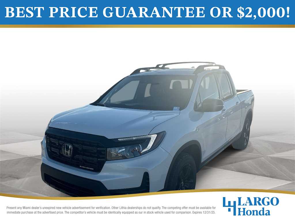 2025 Honda Ridgeline Black Edition