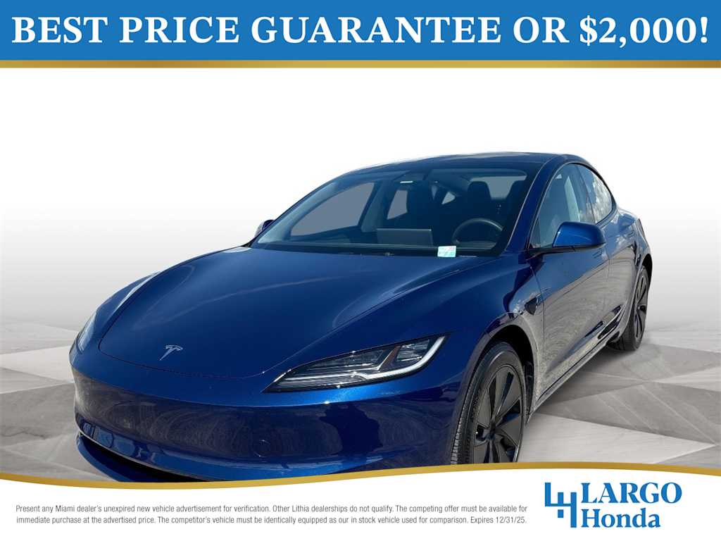2025 Tesla Model 3 Long Range