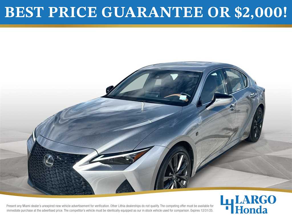 2025 Lexus IS F SPORT Design