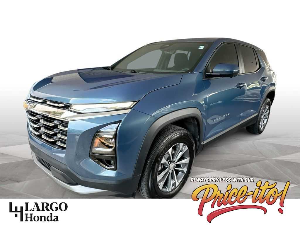 Lakeshore Blue Metallic 2025 Chevrolet Equinox SUV / Crossover Front-Wheel Drive Continuously Variable Transmission