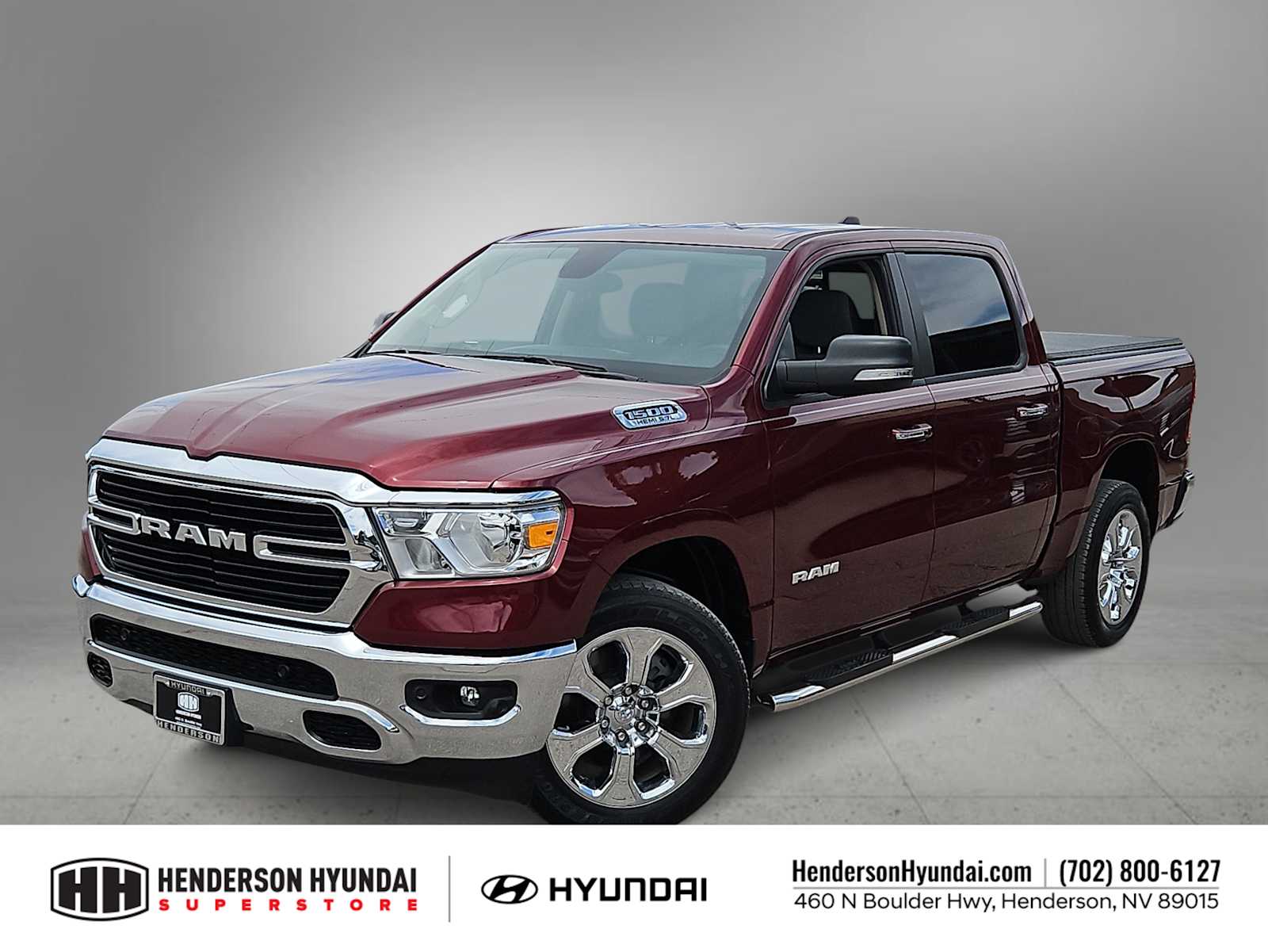Delmonico Red Pearlcoat 2020 RAM 1500 Pickup Truck 8-Speed Automatic