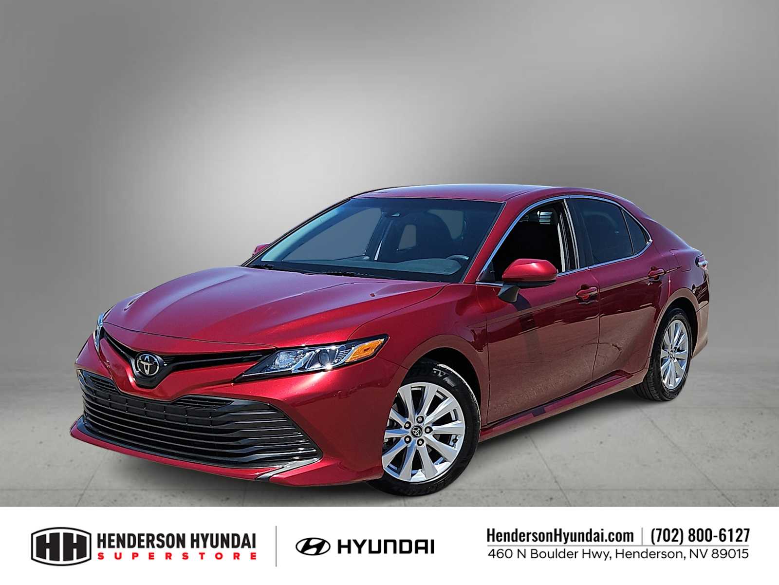 Red (Ruby Flare Pearl) 2018 Toyota Camry LE Sedan Front-Wheel Drive 8-Speed Automatic