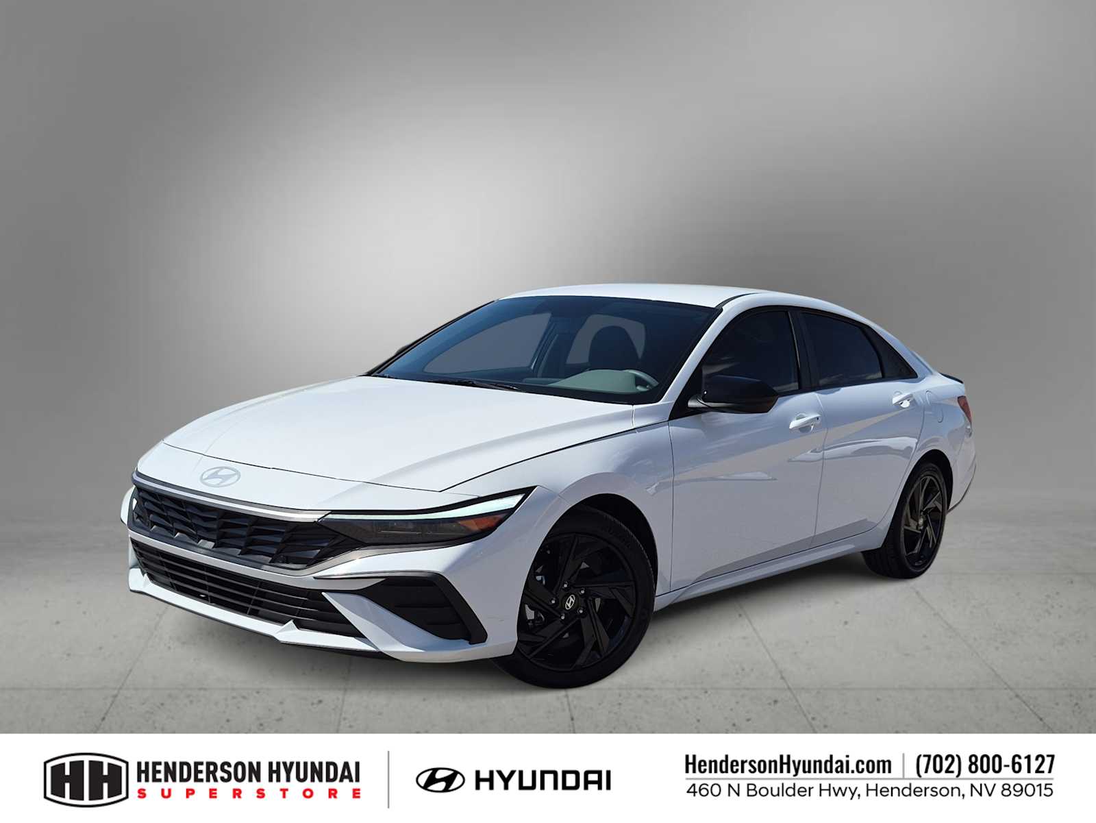 Serenity White 2026 Hyundai Elantra Sedan Front-Wheel Drive Continuously Variable Transmission
