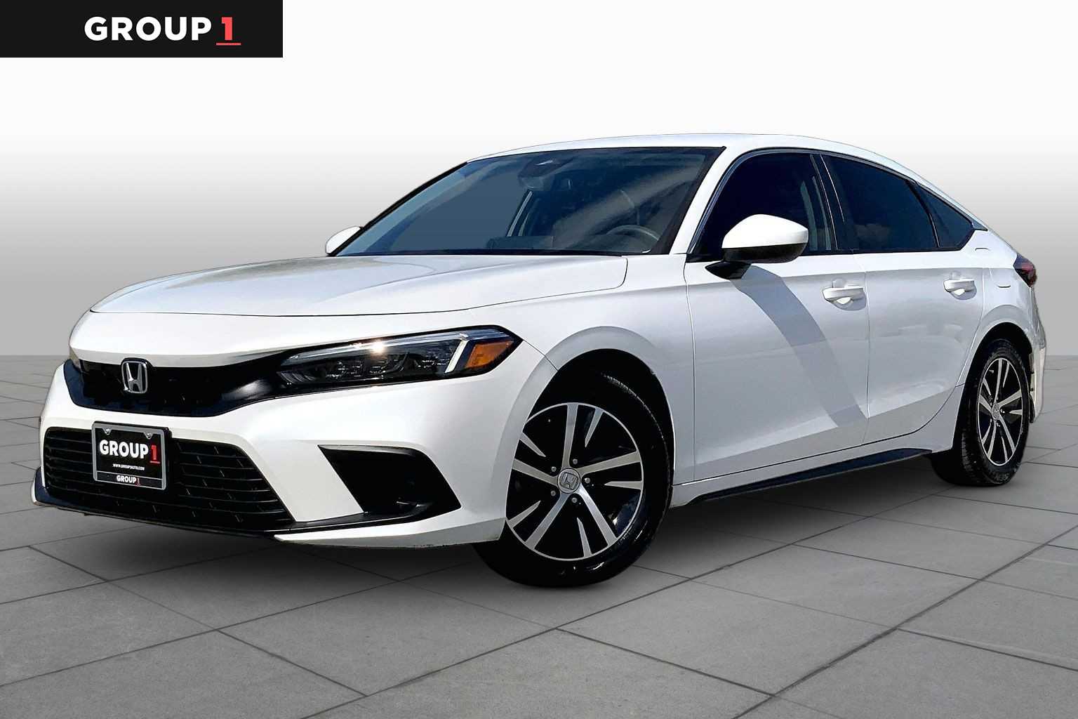 2024 Honda Civic LX Platinum White Pearl at Honda of Clear Lake