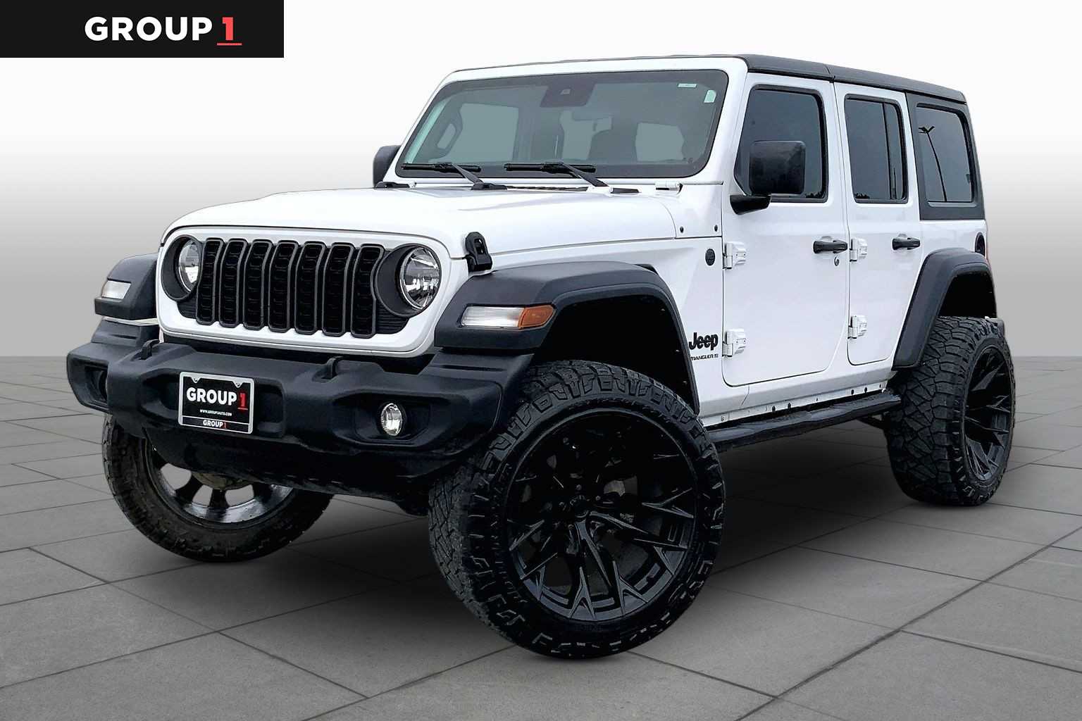 2024 Jeep Wrangler Sport S Bright White Clearcoat at Group 1 Toyota Southwest