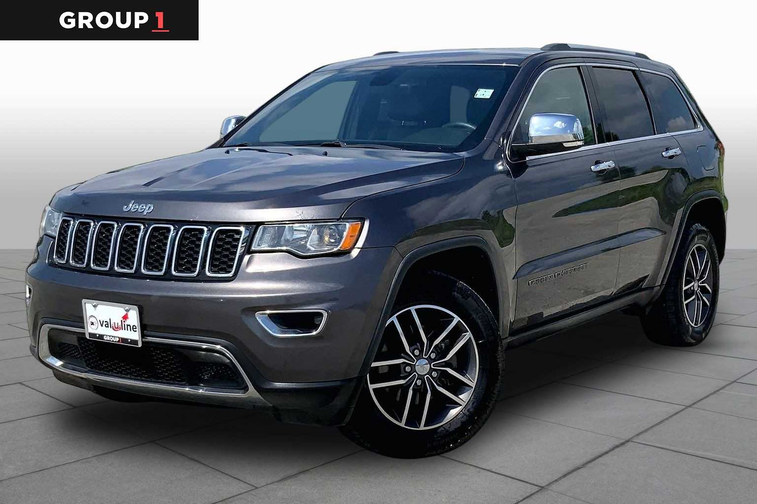 2017 Jeep Grand Cherokee Limited Granite Crystal Metallic Clearcoat at Group 1 GMC Buick South
