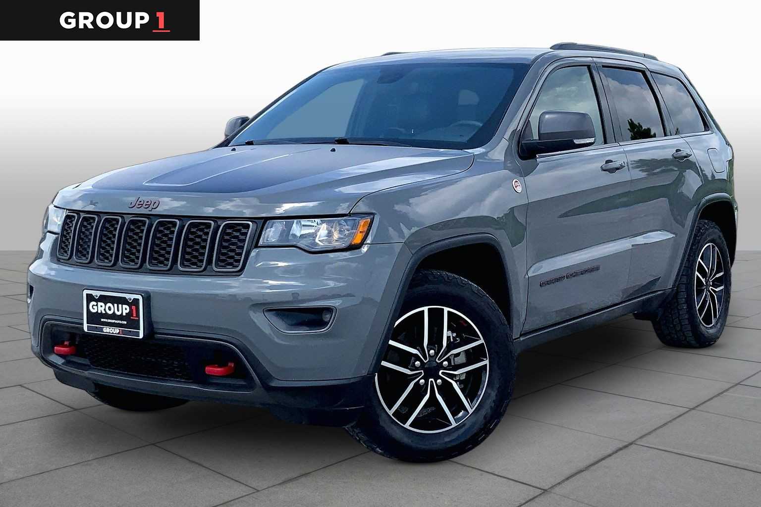 2019 Jeep Grand Cherokee Trailhawk Sting-Gray Clearcoat at AutoNation Ford Gulf Fwy
