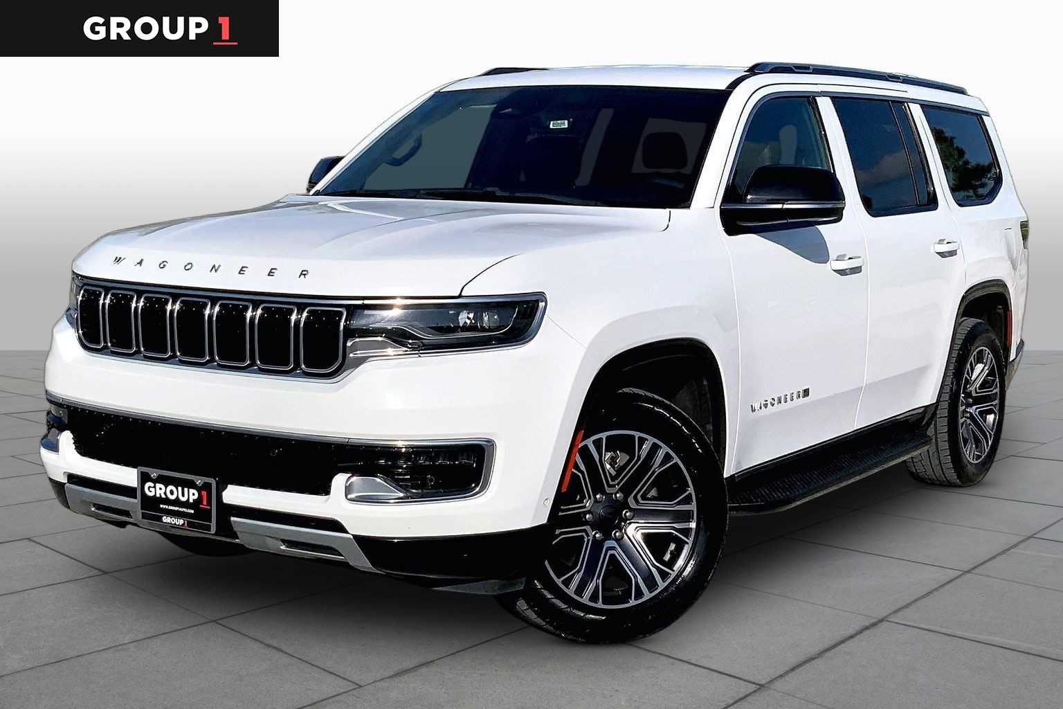 2024 Jeep Wagoneer Series II Bright White Clearcoat at Lexus of Clear Lake
