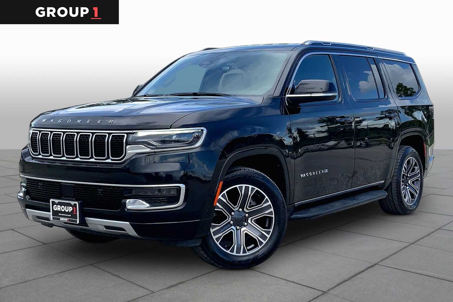 2024 Jeep Wagoneer Series II Diamond Black Crystal Pearlcoat at Friendly Ford Crosby