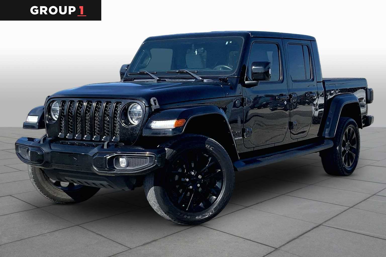 2022 Jeep Gladiator High Altitude Black Clear Coat at AutoNation Toyota Gulf Fwy