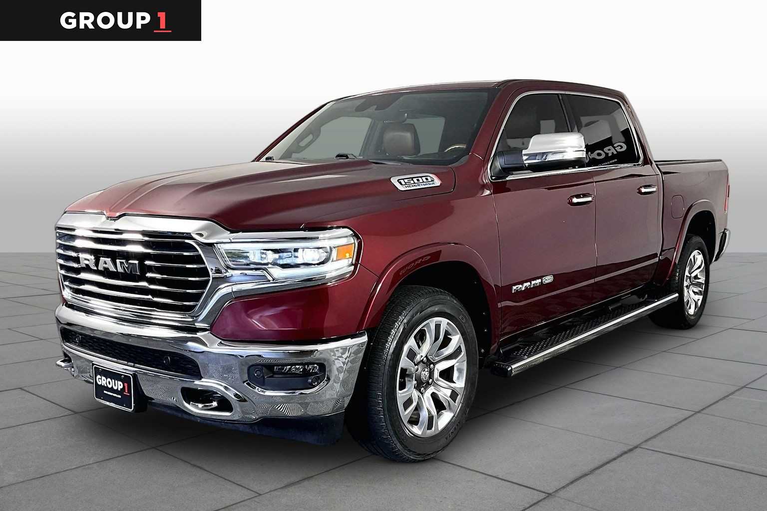 Delmonico Red Pearlcoat 2022 RAM 1500 Pickup Truck Four-Wheel Drive 8-Speed Automatic