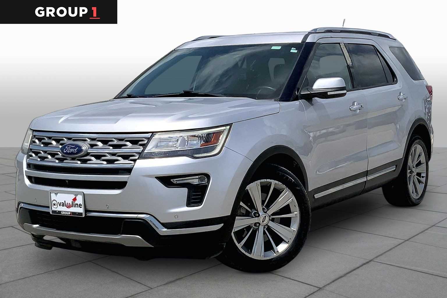 2019 Ford Explorer Limited Ingot Silver at Group 1 GMC Buick South
