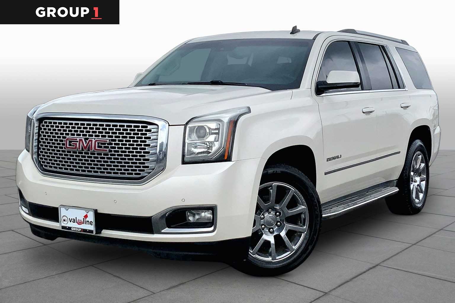 2015 GMC Yukon Denali Denali White Diamond Tricoat at Beck & Masten Kia