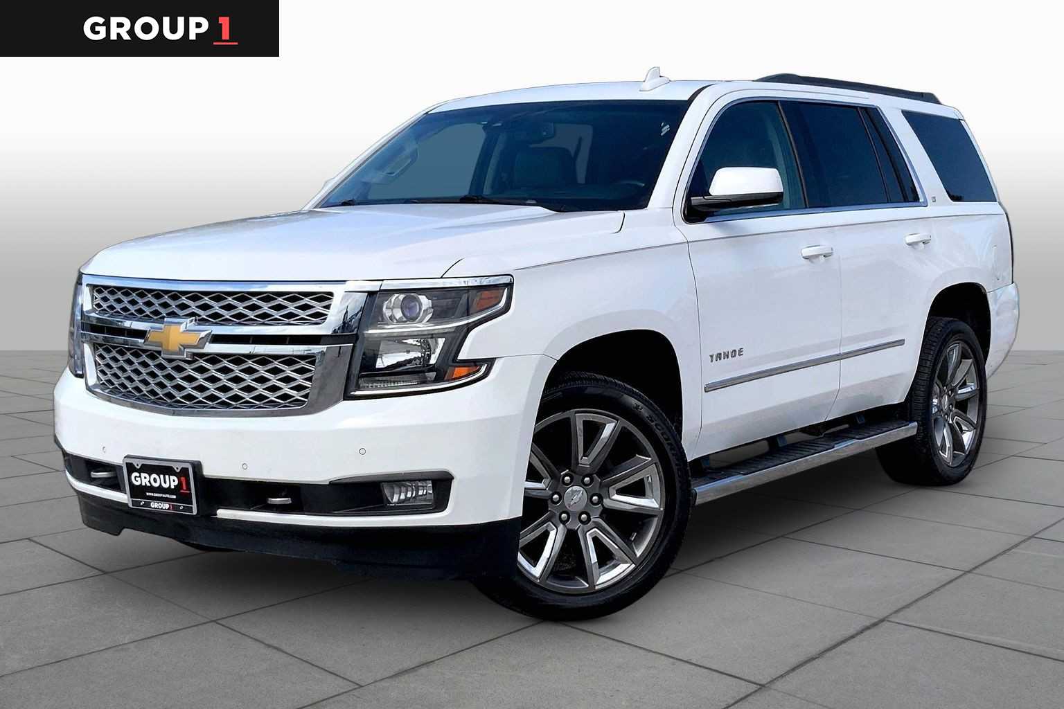2017 Chevrolet Tahoe LT Summit White at Mac Haik Ford
