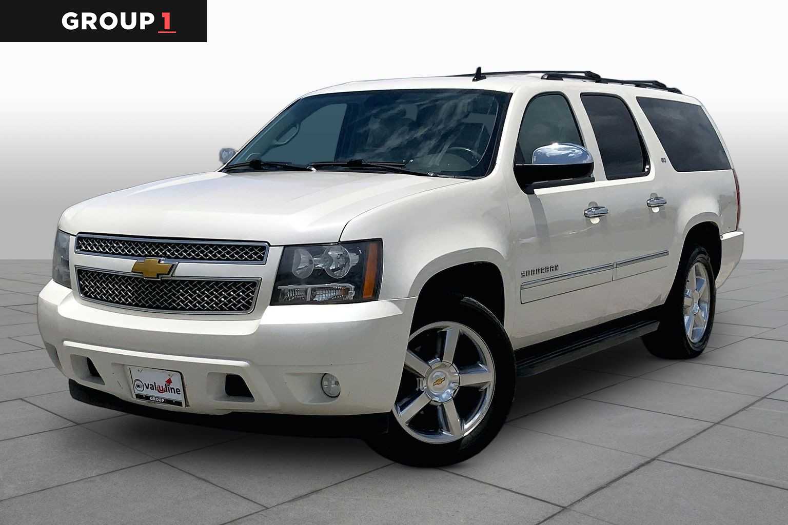 2013 Chevrolet Suburban LTZ White Diamond Tricoat at Group 1 Toyota Southwest