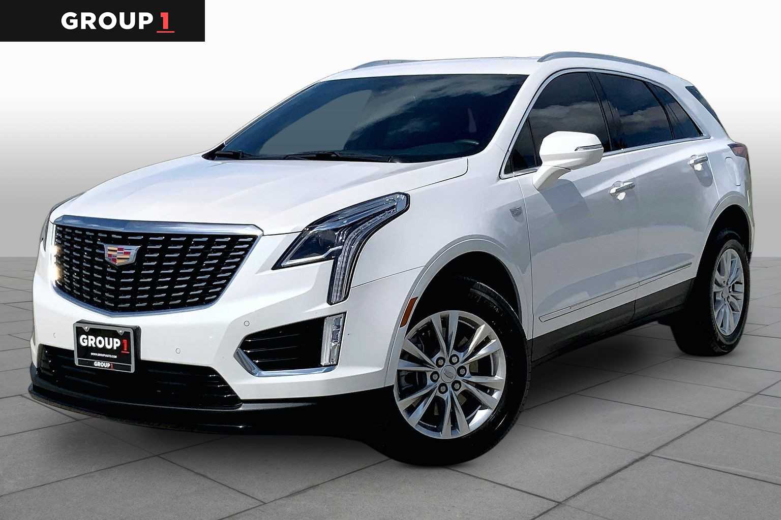 2025 Cadillac XT5 FWD Luxury Crystal White Tricoat at AutoNation Chrysler Jeep Dodge Ram Spring
