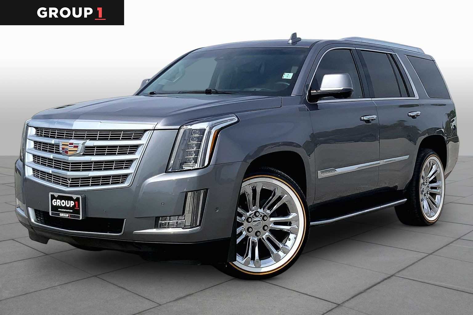 2018 Cadillac Escalade Luxury Satin Steel Metallic at AutoNation Chrysler Jeep Dodge Ram Spring