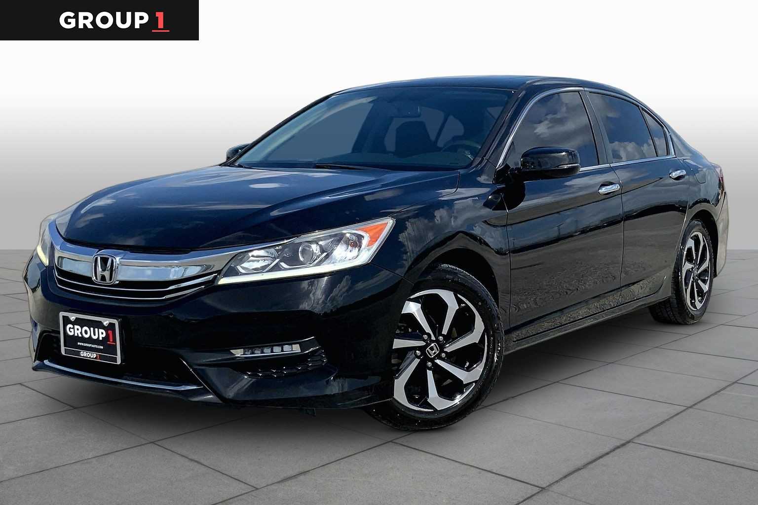 2017 Honda Accord Sedan EX-L Crystal Black Pearl at Team Honda