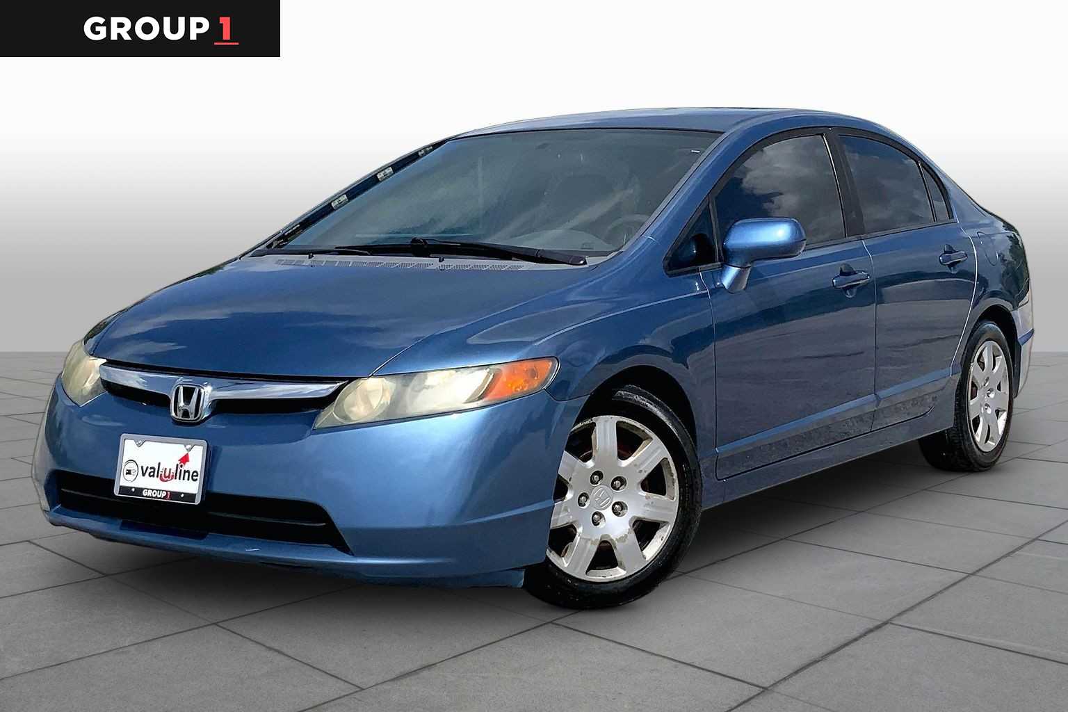 2008 Honda Civic LX Atomic Blue Metallic at Beck & Masten Kia